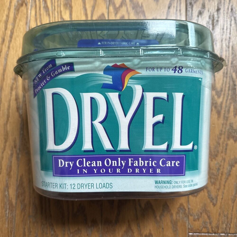 Dryel At Home Dry Cleaner Starter Kit *Read* 11 Loads 44 Garments Clean
